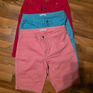 3 pair Riders by Lee women's Bermuda shorts